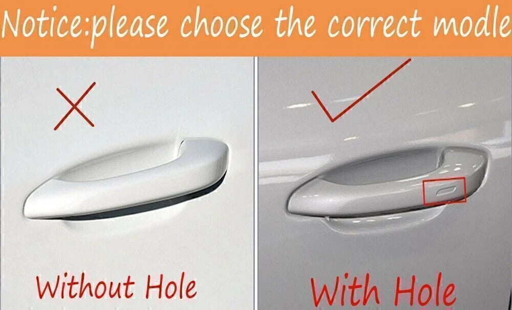 4 x Carbon Fiber Door Handle Covers for Porsche Macan (2015-2023)