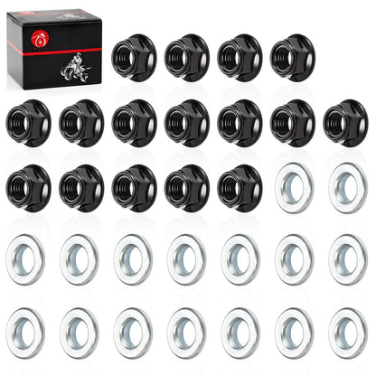 Wheel Lug Nut w/ Washer Kit for Yamaha Banshee Warrior 350 (1995–2006)