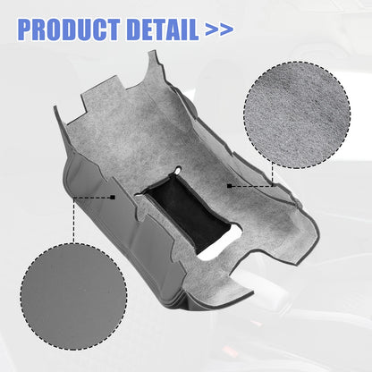 Center Console Armrest Box Cover Black Gray Chevy Silverado (2014-2018)