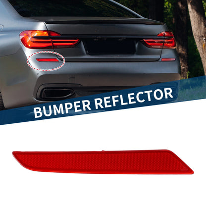 Bumper Reflector for BMW 740i Rear Left (2016-2019) Red