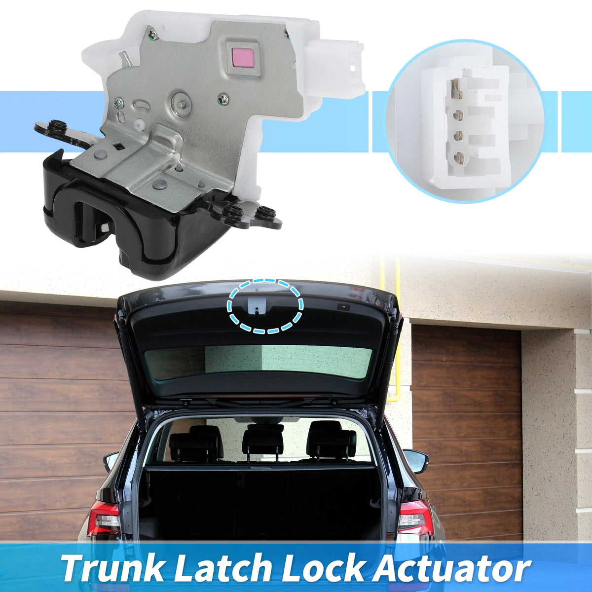 Rear Trunk Latch Lock Actuator for Honda CR-V, Civic, Pilot, Odyssey (2001-2023)