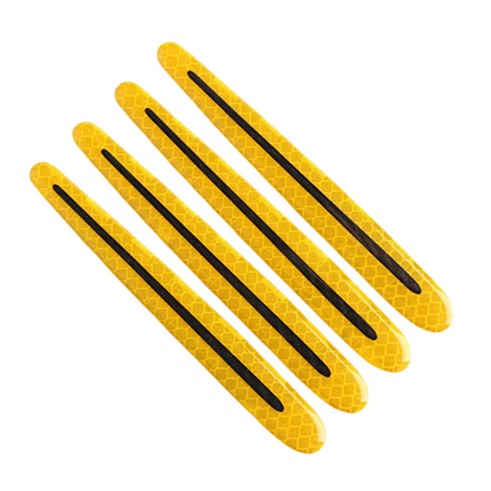 Carbon Fiber Door Handle Reflective Stickers for Universal Cars