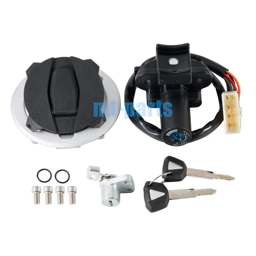 Ignition Switch Fuel Cap Seat Lock Set for Kawasaki Versys-X 250 ABS (2017)