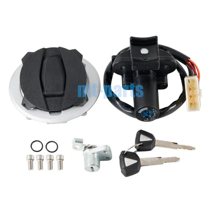 Ignition Switch Fuel Cap Seat Lock Set for Kawasaki Versys-X 250 ABS (2017)