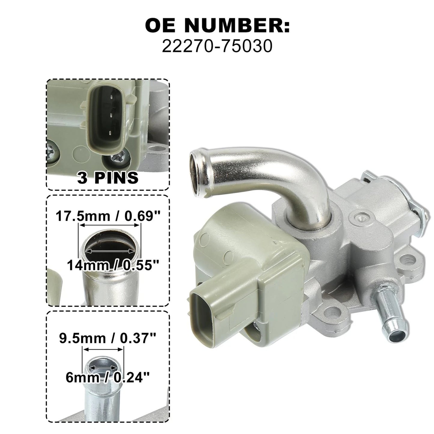 Idle Air Control Valve for Toyota Tacoma, 4Runner (1995-2001)