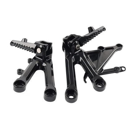 Black Front Driver Foot Pegs for Honda CBR1000RR (2004-2007)