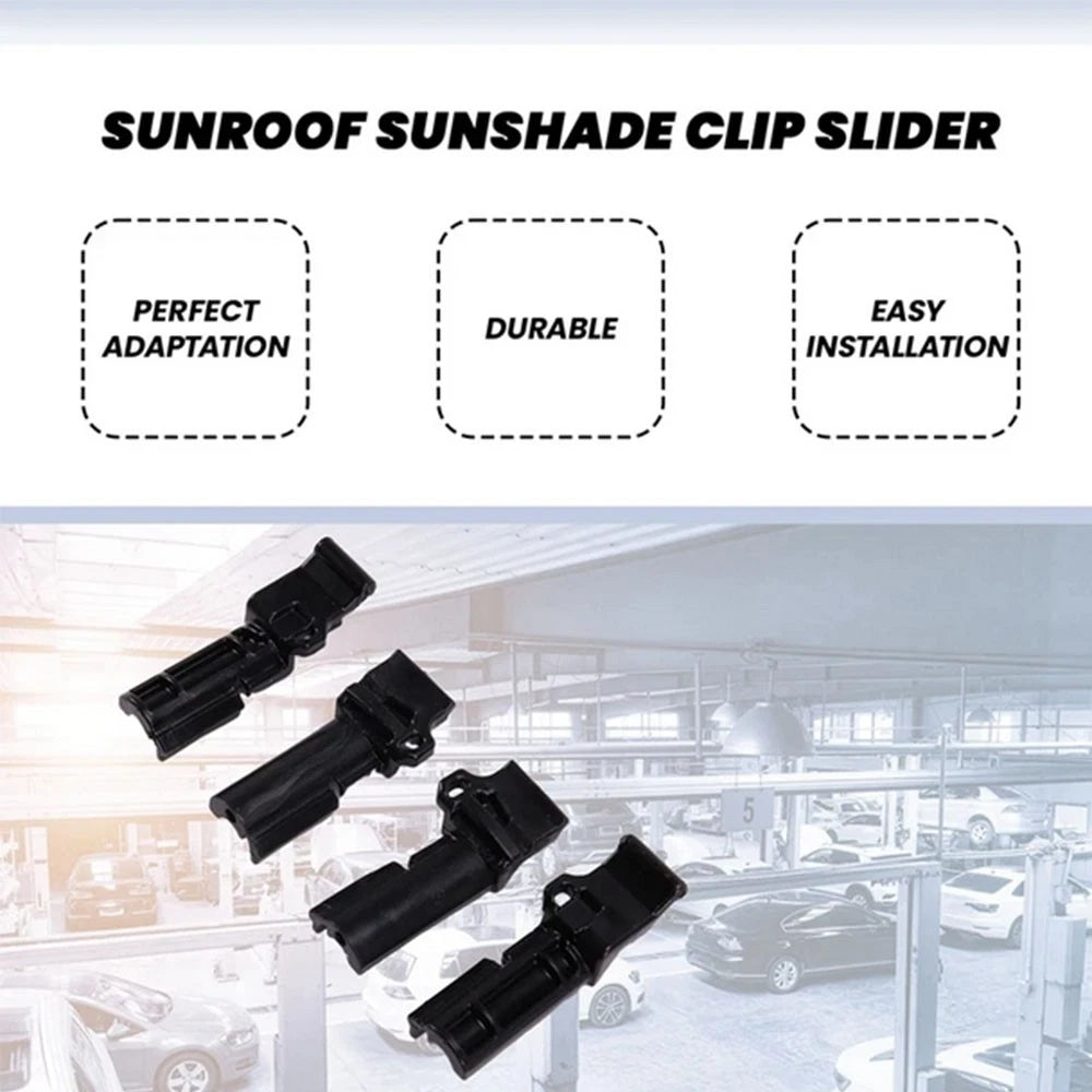 4 x Sunroof Sunshade Clips for Kia Optima (2000-2012)