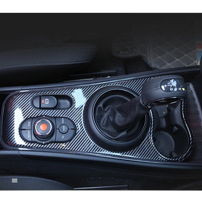 Carbon Fiber Style Center Console Cover Trim Fit For Mini Cooper Countryman F60