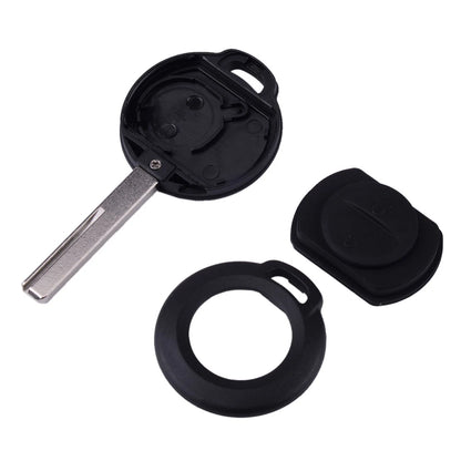 Black 2 Button Remote Key Shell for Mitsubishi Colt, Warrior, Spacestar