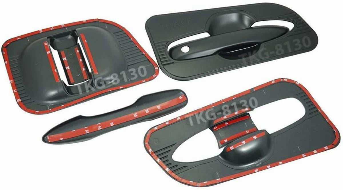 Black Door Handle Housing Cover for Toyota Hiace Commuter (2019-2020)