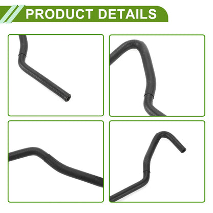 Heater Hose for Toyota Camry 2.4L (2002-2009) Rubber Black 1 x Piece