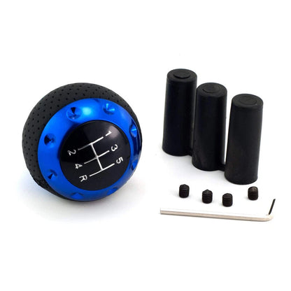 Leather Round Ball Shape Universal Car Gear Shift Knob for Various Models
