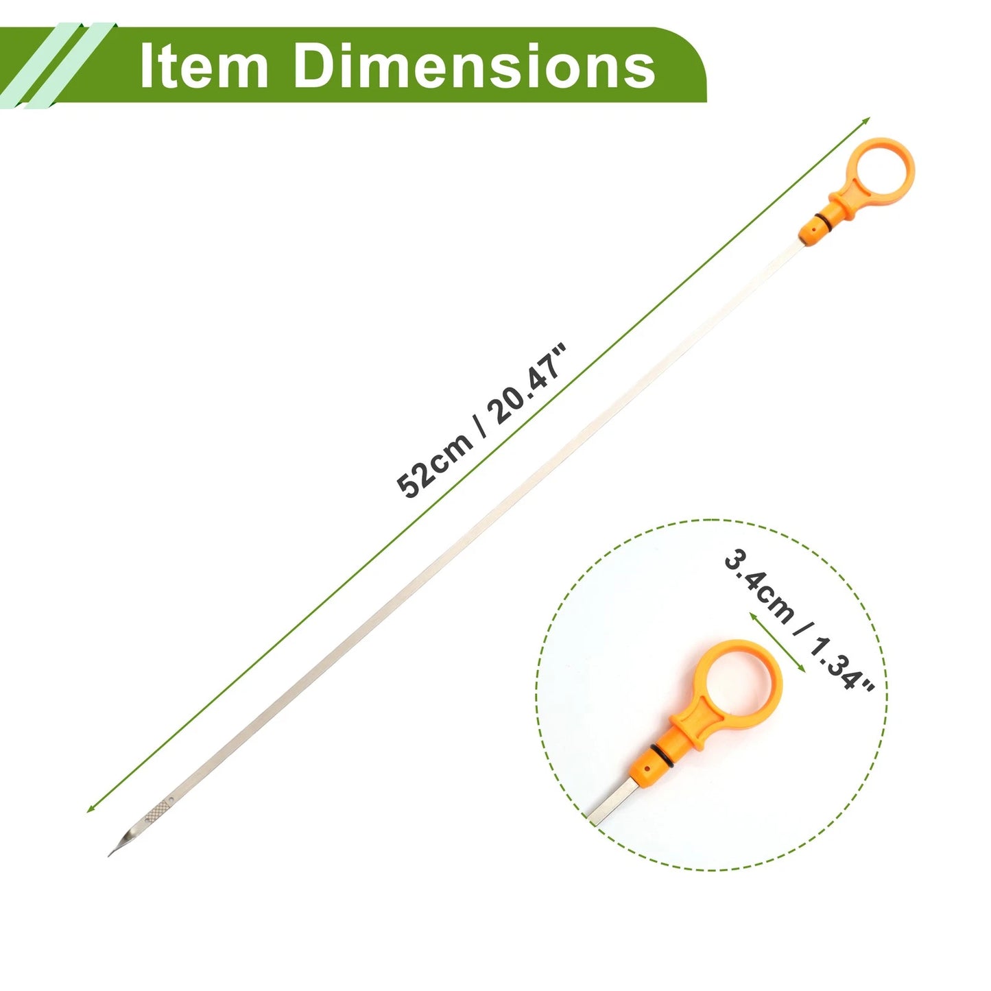 Engine Oil Dipstick for Ford F-150 8 Cyl 5.0L DOHC SEFI (2011-2014)