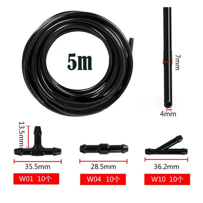 Windshield Wiper Tube T/Y/I Type Splitter for Windshield Washer Hoses Connector