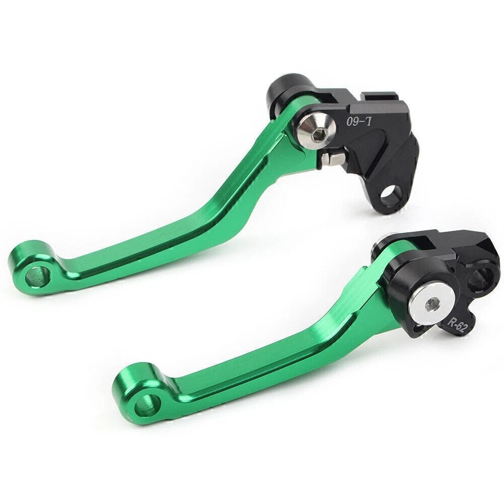 CNC Green Pivot Brake Clutch Levers for Suzuki RM125 RM250 RM85