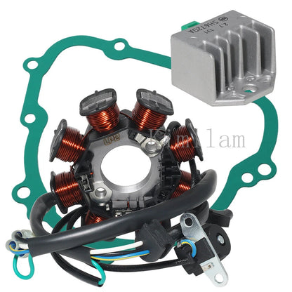 Stator, Rectifier, Gasket for Kawasaki KLX140G (2017-2023) KLX140, KLX140L, KLX140A (2008-2022)