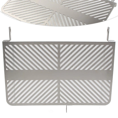 Silver Radiator Grille Guard Cover for Suzuki GSX-S GSXS 750 (2015-2022)