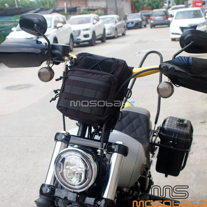 Universal Motorcycle T-bar Handlebar Bag Waterproof for Harley
