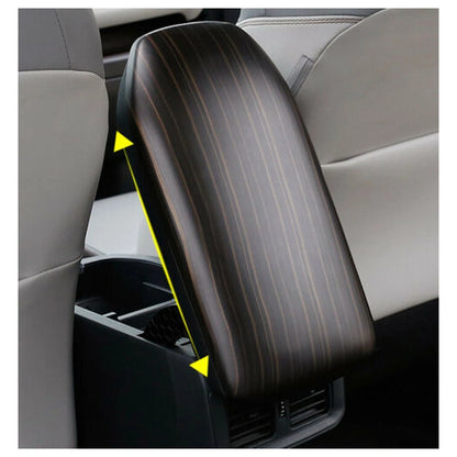 Wood Armrest Storage Box Cover for Toyota RAV4 (2019-2021)