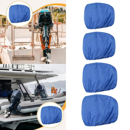Outboard Motor Cover Blue Waterproof for OMC/Bombardier Engines