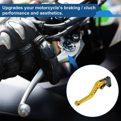 2 x Short Brake Clutch Levers for Yamaha YZF-R7 (2022–2024)