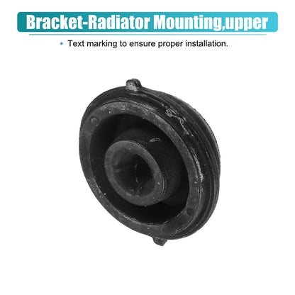 2 x Rubber Car Lower Radiator Mount Insulators for Hyundai Santa Fe (2021-2023)
