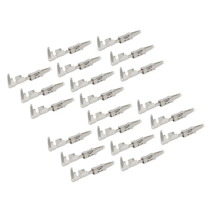 50Pcs Micro Timer 2 Socket Terminal 22-20AWG Pins for Universal Auto