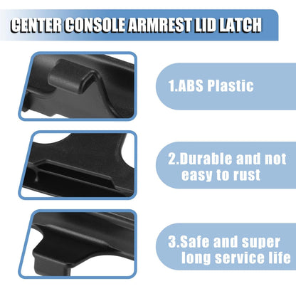 Console Armrest Lid Latch Cover Lock Knob for Acura RDX (2013 - 2018)