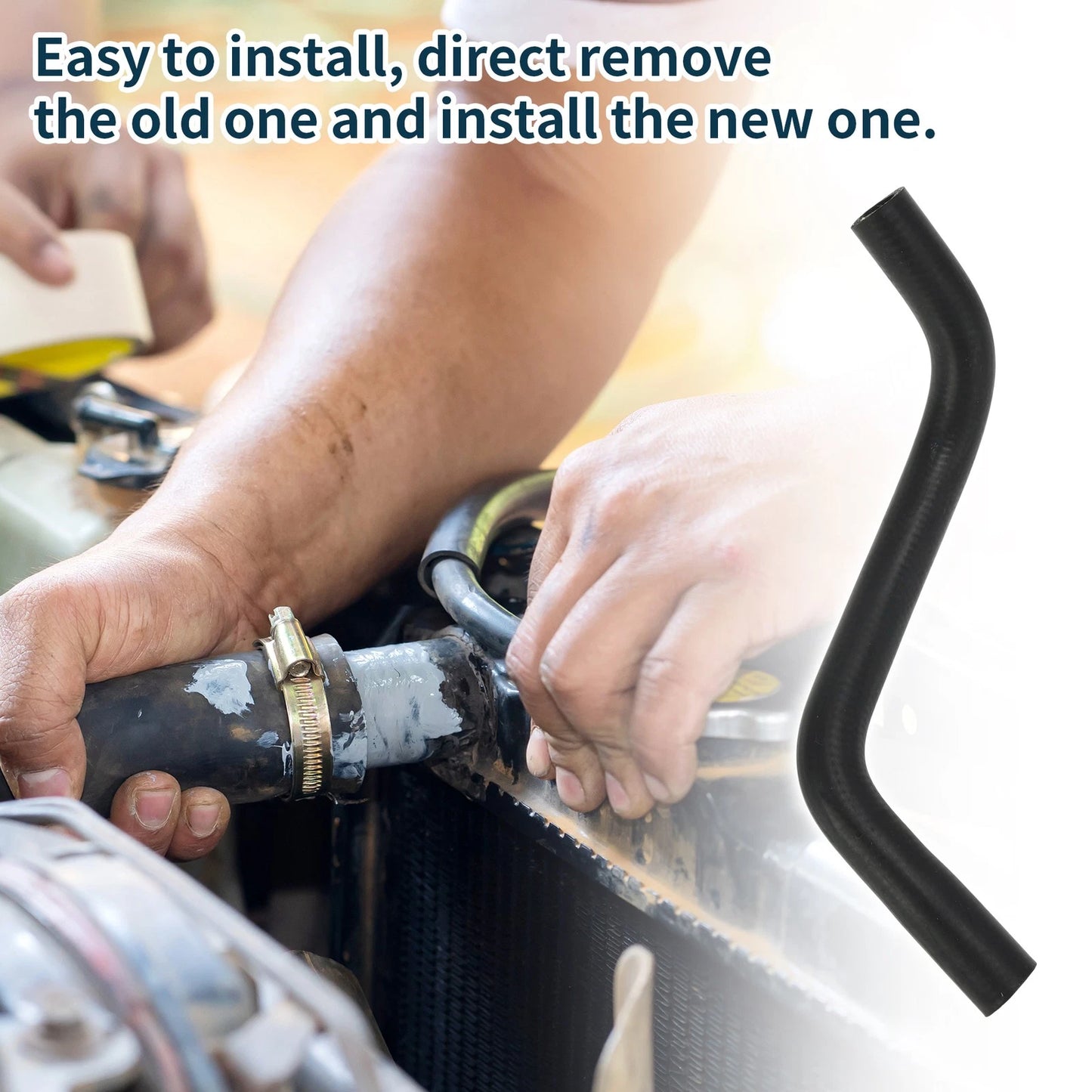Heater Hose for BMW Cooper (2014) - Radiator Coolant Hose Black