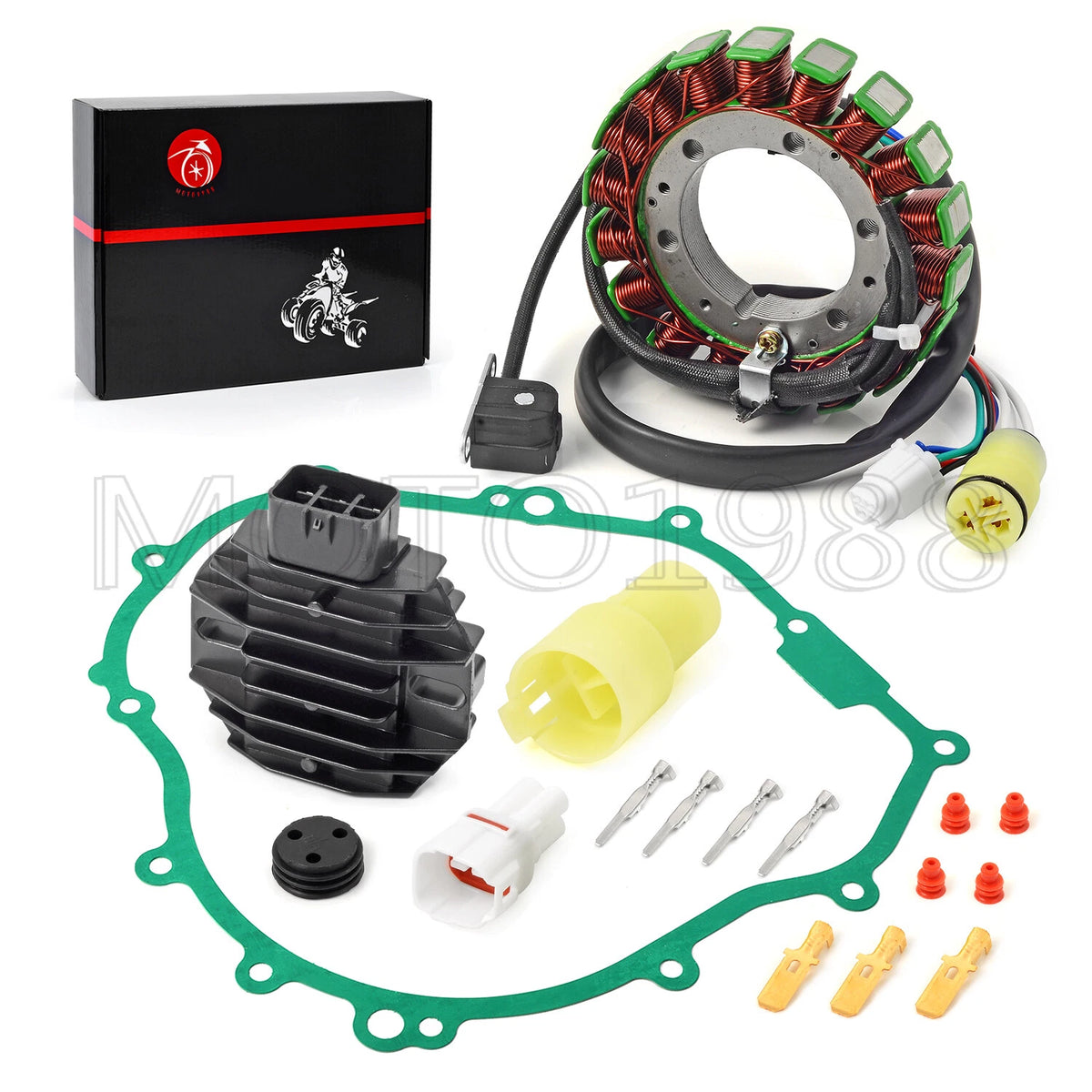 Stator/Reg Rectifier W/Gasket for Yamaha Bruin 350 YFM350BA (2004–2006)