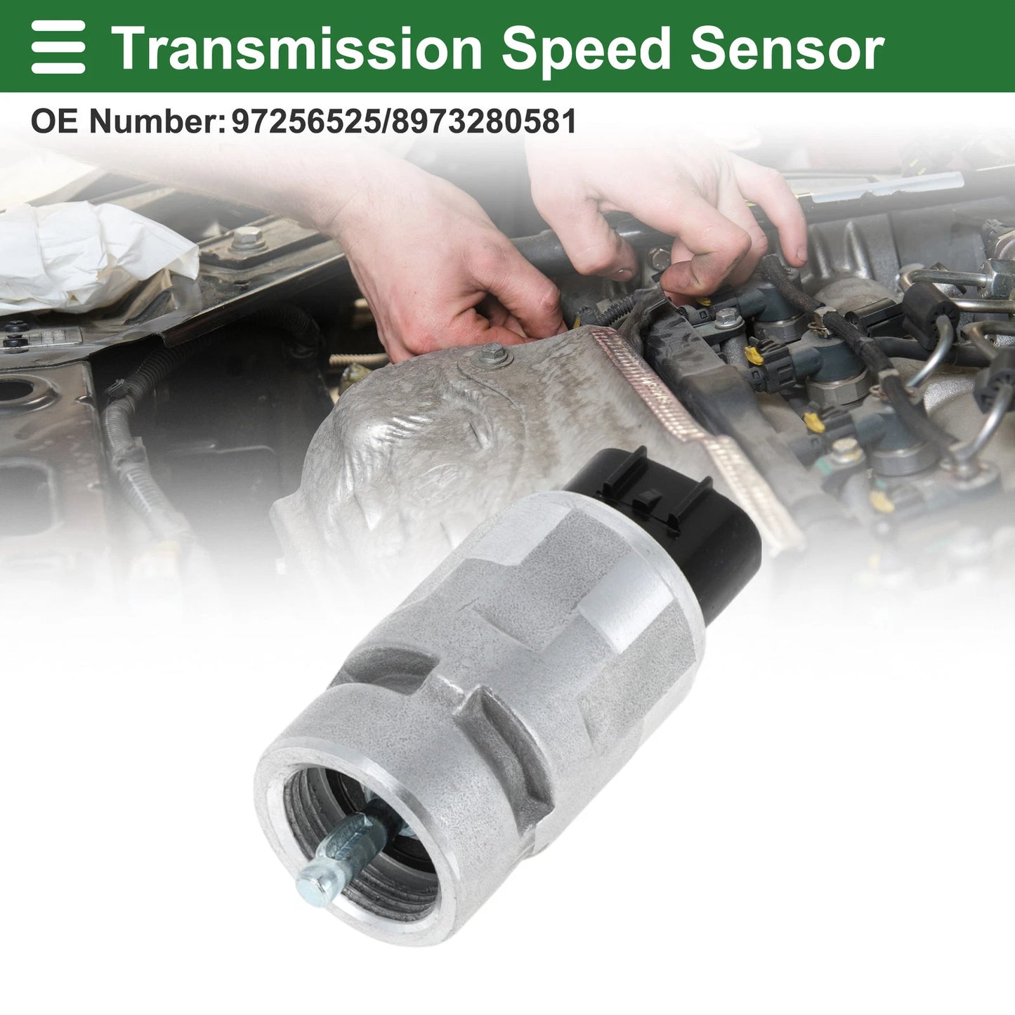 Transmission Speed Sensor for Isuzu Rodeo (1999-2004) 1 x Black Sensor