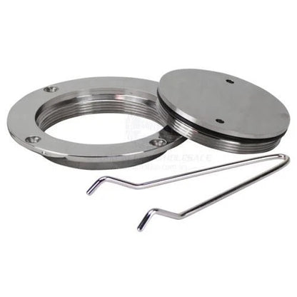 Inspection Port / Deck Plate 112mm OD 316 SS for Boat/Caravan