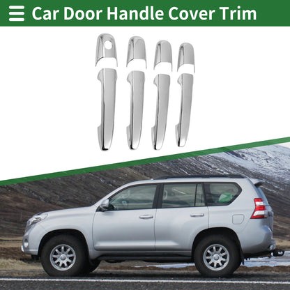 Silver Tone Door Handle Cover Trim for Mazda 2 3 5 6 (2003-2023)