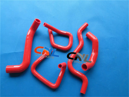 RED Silicone Radiator Hose Kit for Ford Falcon BA BF XR6 (2002-2008)