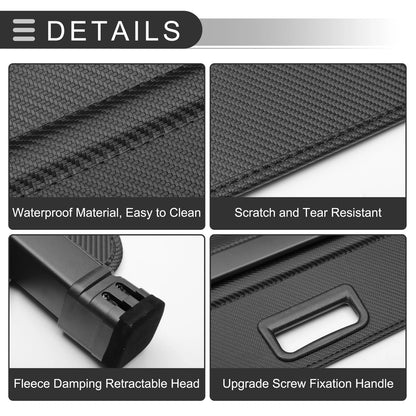 Retractable Cargo Cover for Toyota 4Runner 2010-2024 Carbon Fiber Black
