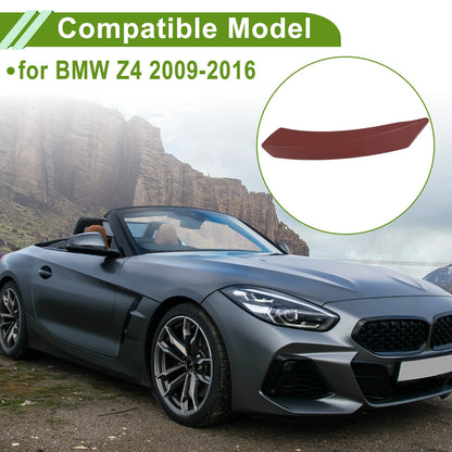Red Door Panel Handle Pull Trim Cover for BMW Z4 (2009-2016)