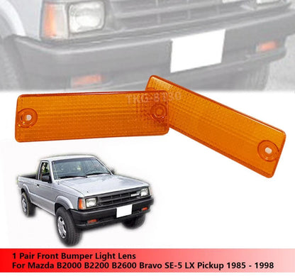 Front Bumper Light Lens for Mazda  UteB2000 B2200 B2600 (1986-1993)