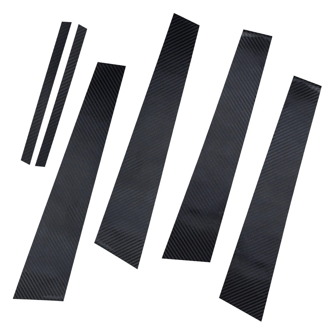 6Pcs Car Door Window Pillar Post Trim Covers for Dodge Charger (2011-2021)