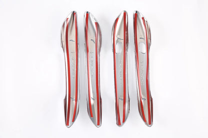 Door Handle Smartkey Cover Trim for 2021-2024 Hyundai Elantra Chrome ABS 4P