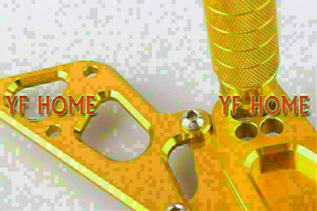 Rear Set Foot Pegs for Suzuki GSXR 600 750 (2011-2014) - Gold 2 x Items