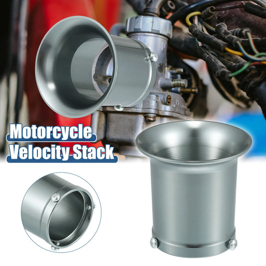 Velocity Stack Carburetor Air Filter Funnel Titanium / 50mm for Motorcycle