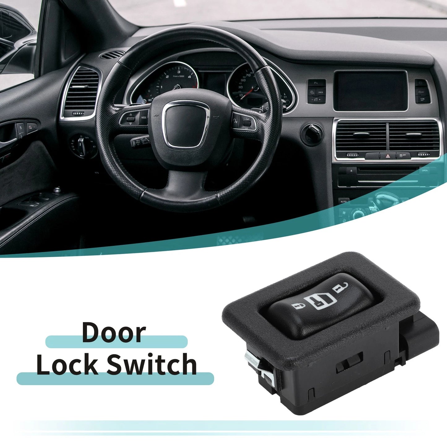 Door Lock Switch for  Chevy Silverado 1500 and Sierra 1500 (2003 - 2006)