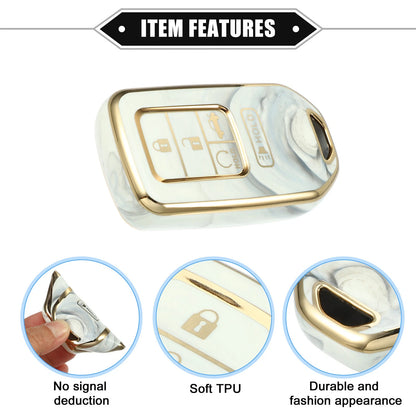 Key Fob Cover 5 Button for Honda Accord
