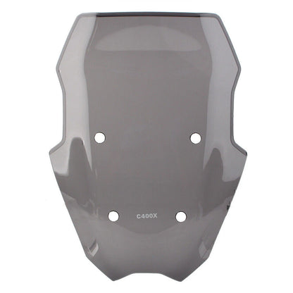 Grey ABS Windshield Air Deflector for BMW C 400 X (2018-2023)