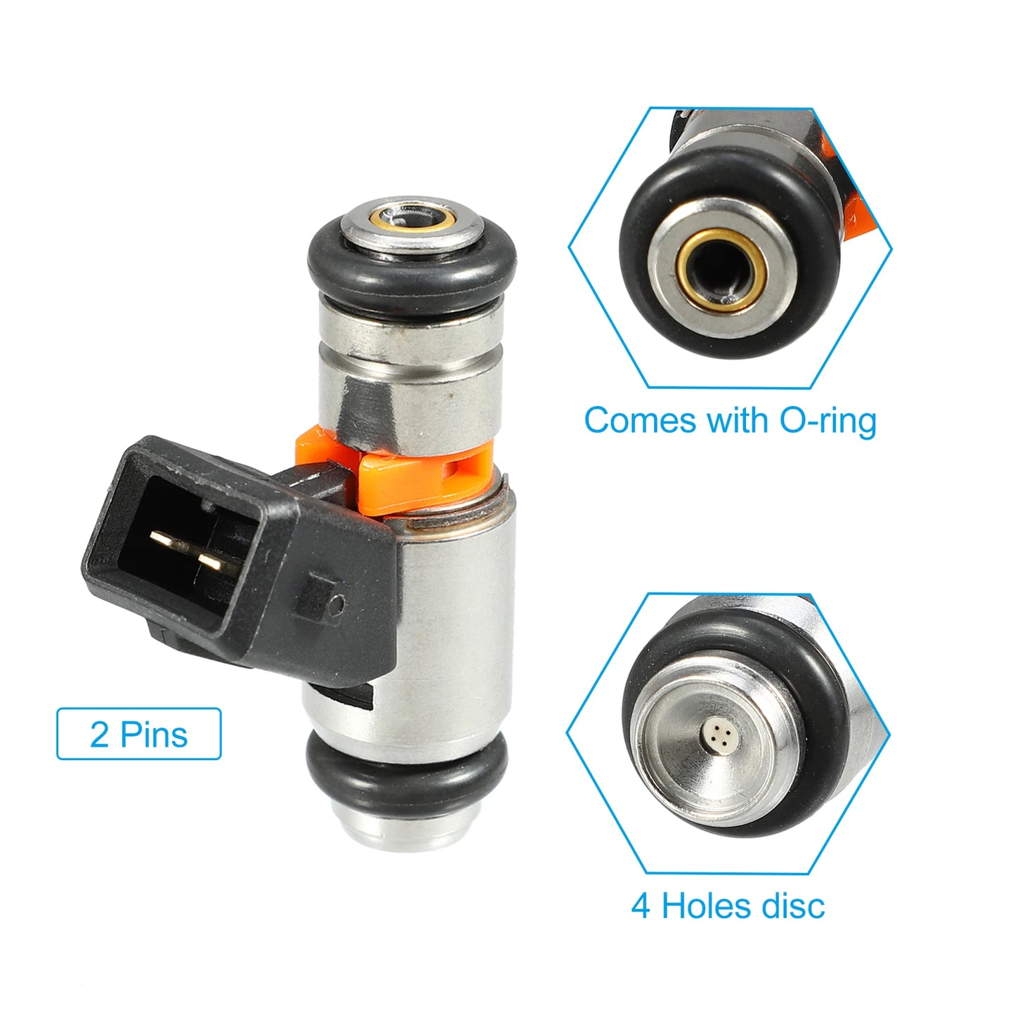 Fuel Injector 2 x 4 Pcs for Ford KA Hatchback 1.6L (1996-2008)