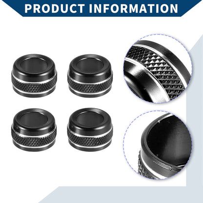 AC Vent Adjust Knob Cover Ring for Ford Bronco Sport (2021-2023) 4 Pcs