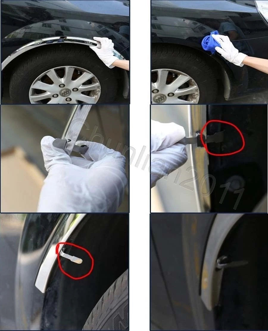 Steel Fender Flare Kit for 2003-2007 Honda Accord Sedan (2003-2007)