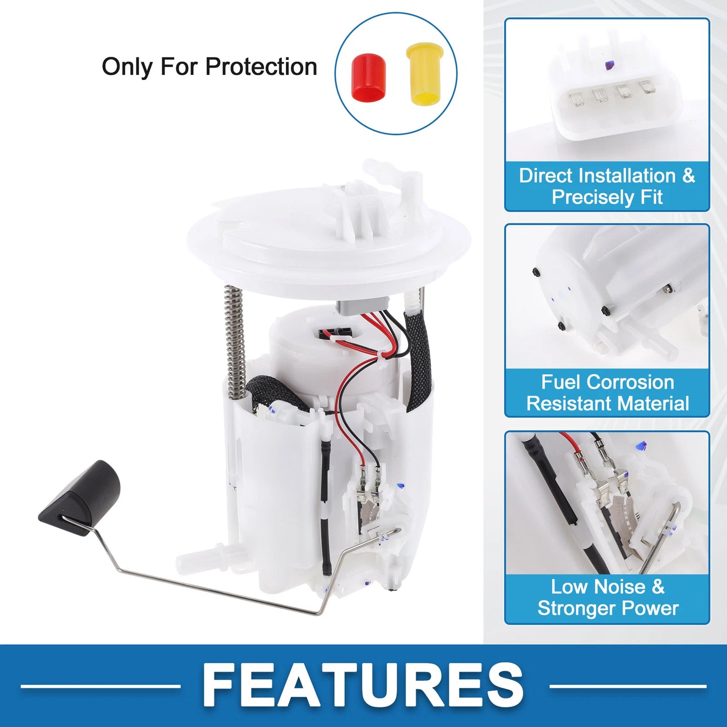 Electric Fuel Pump Assembly for Jeep Wrangler JK V6 3.8L (2007-2018)