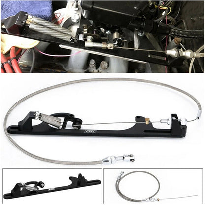 Throttle Cable Kit Stainless Steel for GM LS Engine 4.8/5.3/6.0L (1999-2007)