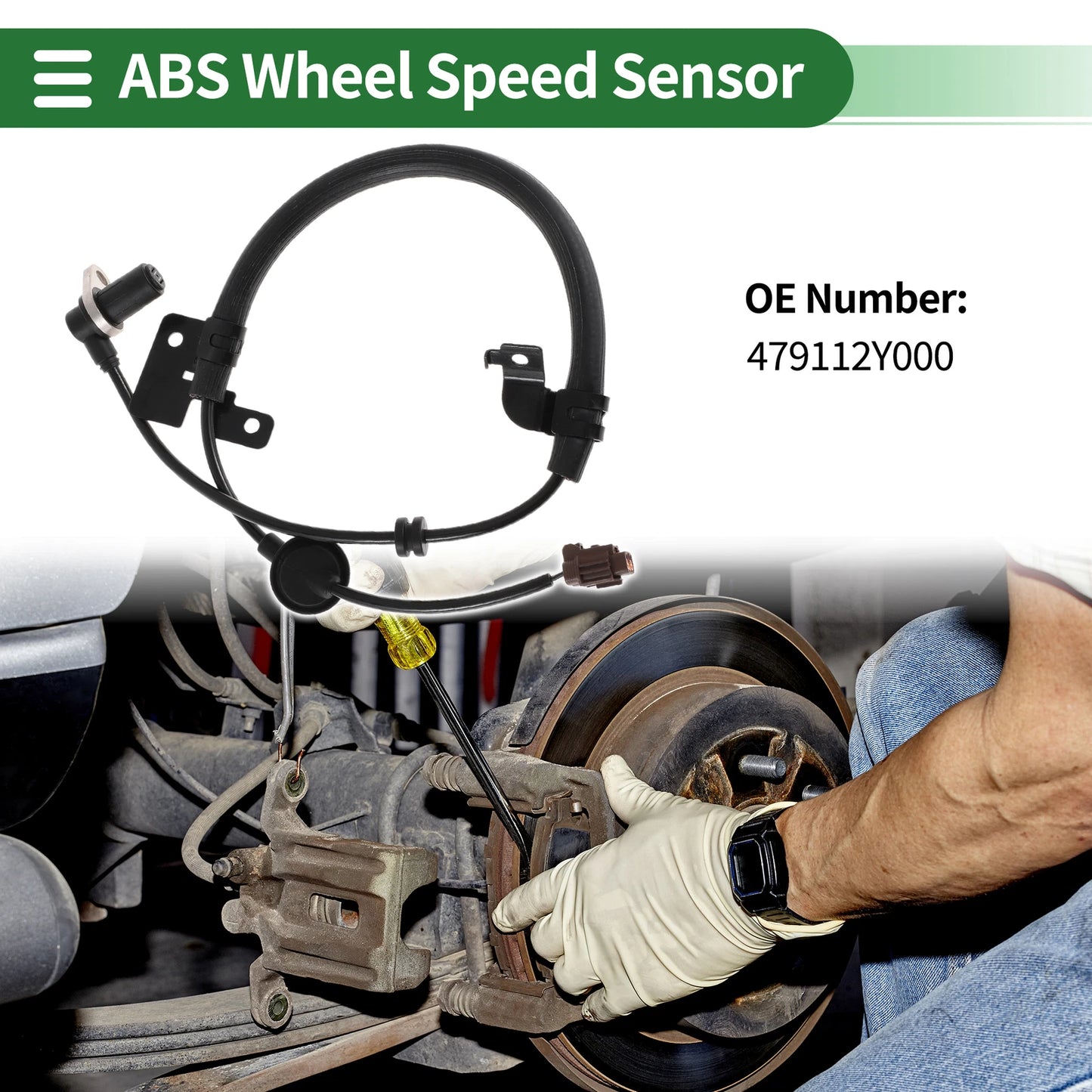 ABS Wheel Speed Sensor for Infiniti I30 Front Left